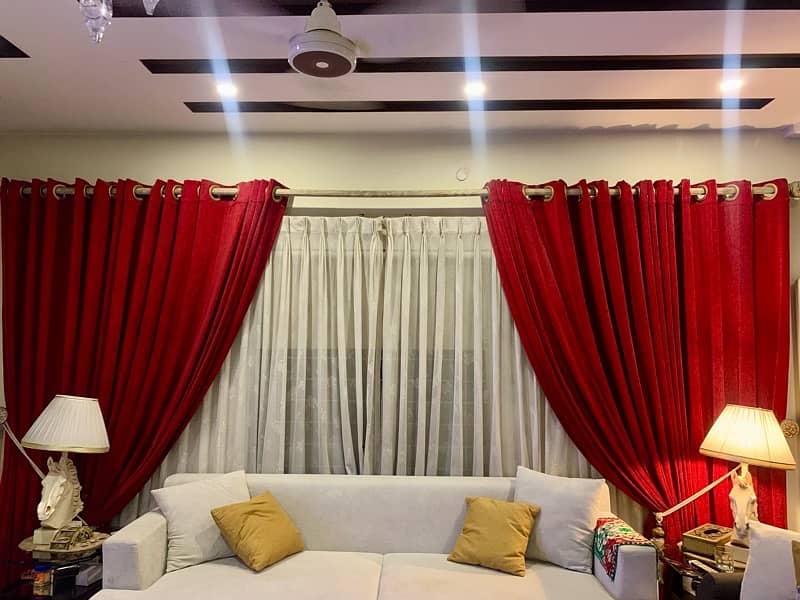 almost new imported heavy velvet curtains from Syraab 1