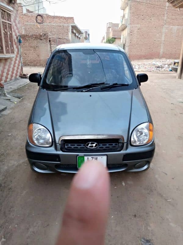 Hyundai Santro Adjective 2004lahore number 17