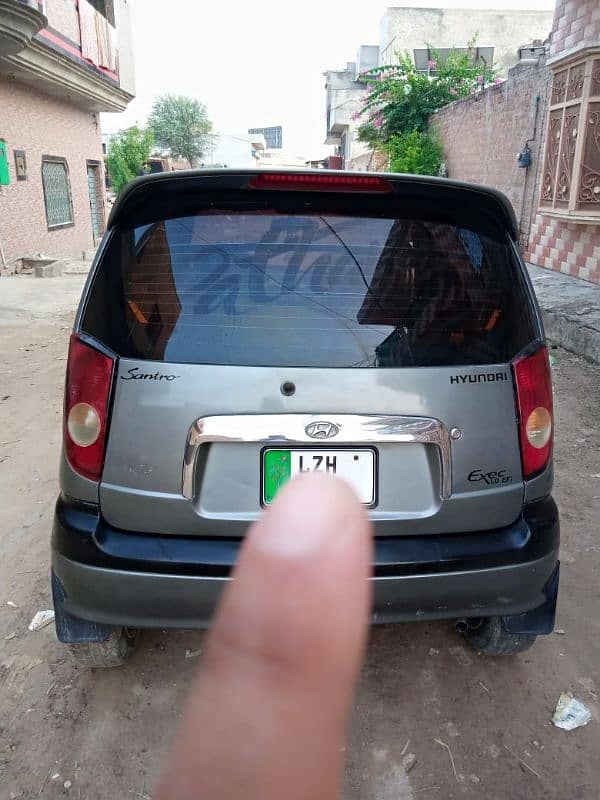 Hyundai Santro Adjective 2004lahore number 18