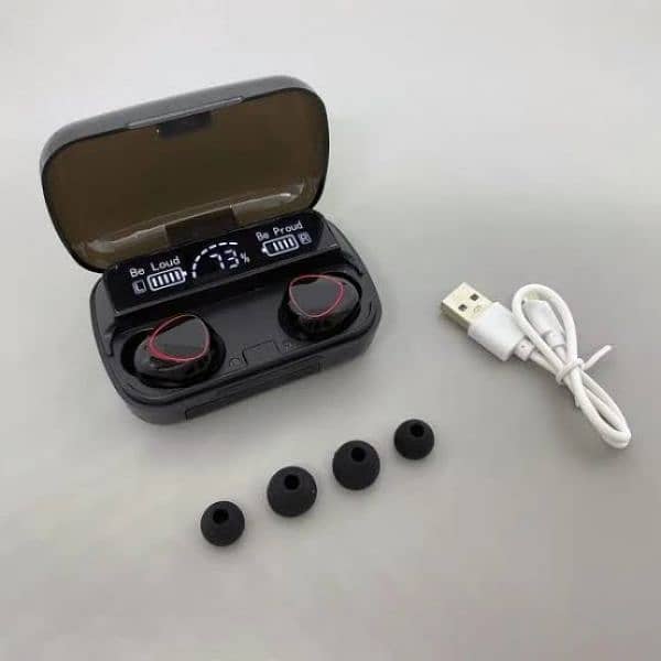 M10 earbuds original best quality with display 2