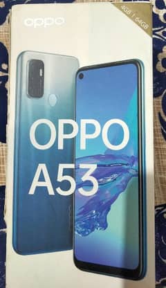 OPPO A53 4/64 with Box one pouch original charger protection glass 0