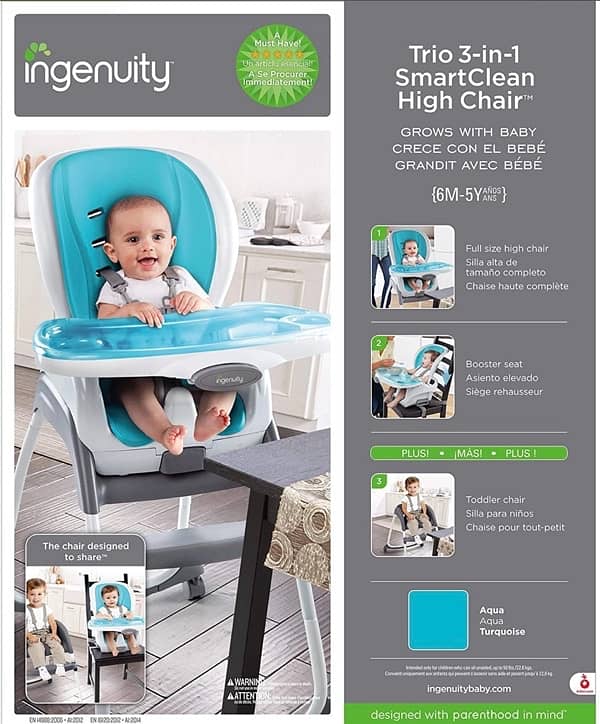 Ingenuity Baby High Chair 4