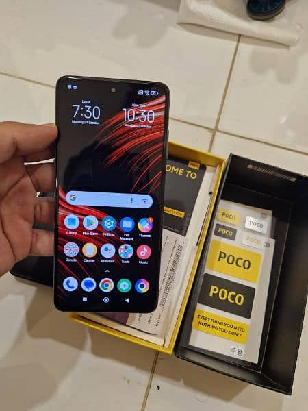 Poco X3 Pro 6Gb 128GB With IMEI matched Box. PTA Approved 2