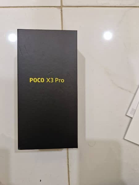 Poco X3 Pro 6Gb 128GB With IMEI matched Box. PTA Approved 13