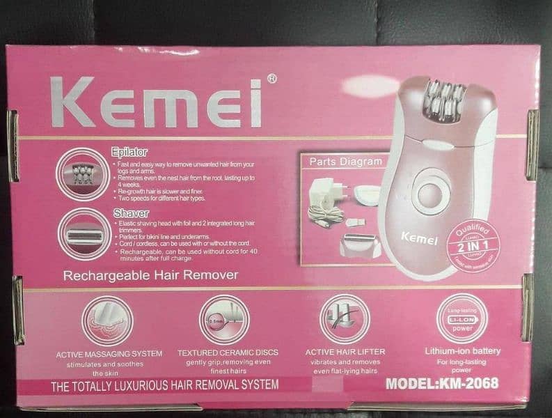 Electric Hair Removal Woman's Epilator 1