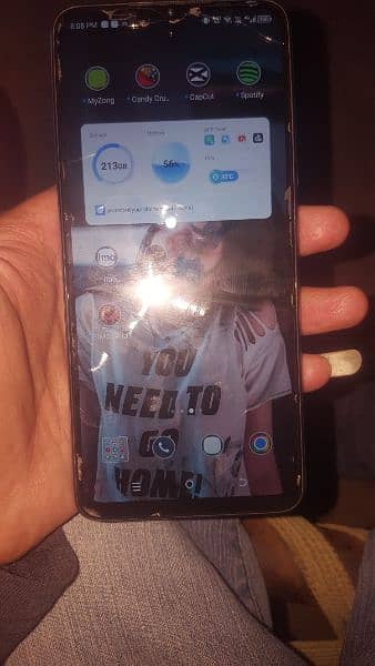 itel A70 bilkul new mobile with box and charger. 0