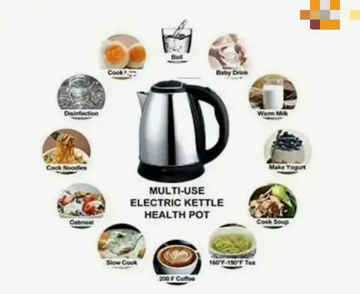 ELECTRIC TEA CATTLE, KETTLE 6