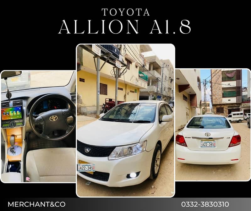 Toyota Allion 2007 A1.8 0