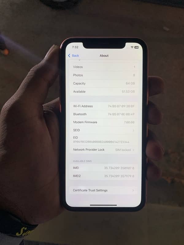 iPhone xR 64 GB NON PTA JV 4