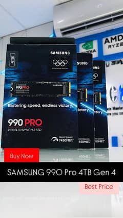 Samsung 990 Pro 4TB W/Heatsink