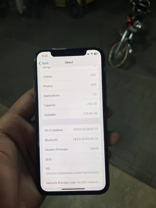 Iphone Xs 256Gb Non Pta 6