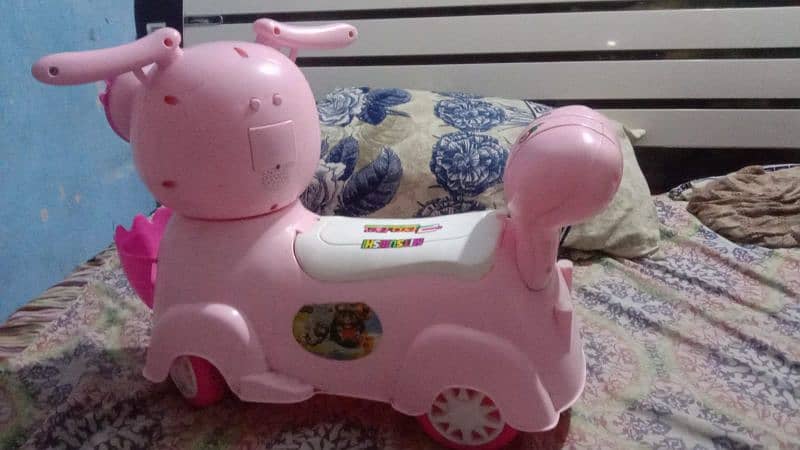 kids plastic car urjent sell 1