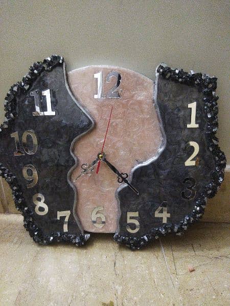 resin wall clock 0