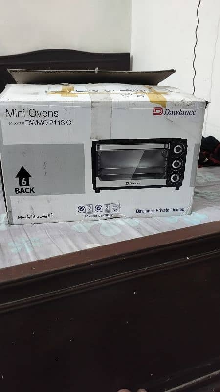 Dawlance 2113c mini oven for sale 6