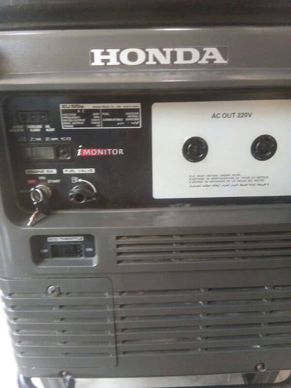 Honda sound proof 6.5kva 8