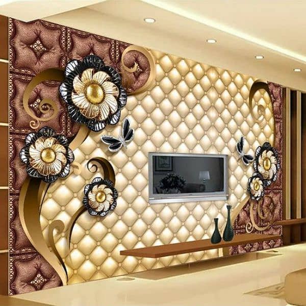 3D  Wallpaper panaflex sheet 3