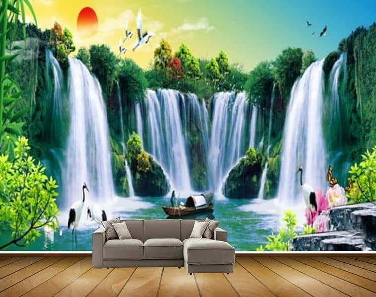 3D  Wallpaper panaflex sheet 10