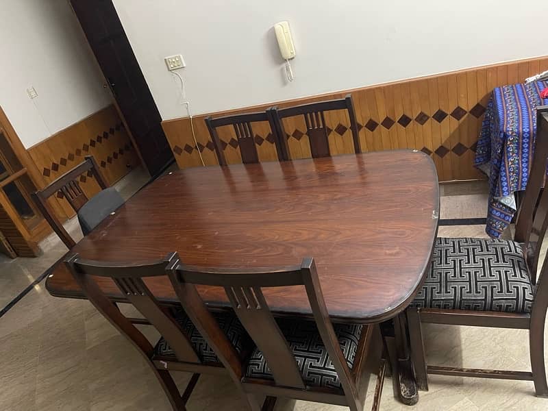 Dinning Table (Home Uses ) with 6 chairs 4