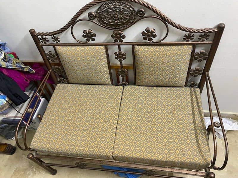 2 seater sofa iron for sale 3