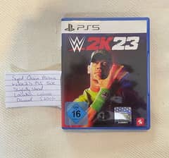 WWE W2K23 Ps5 Game Cd Disk Playstation Disc