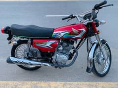 Honda Cg 125 2022/2023 All Punjab Number