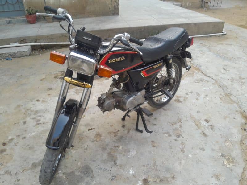 Honda Cd 70 excellent condition read ful description 7