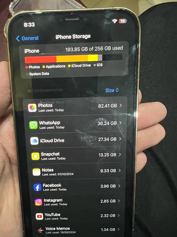 iphone 12 pro max 256gb Gold non-pta 6