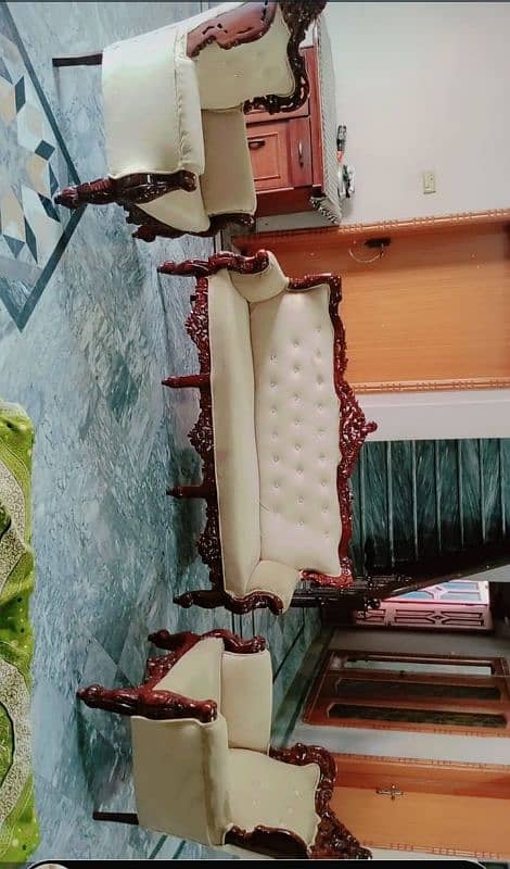 sofa chiniot pure wood hand craft making 4