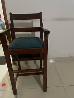 baby wooden high chair