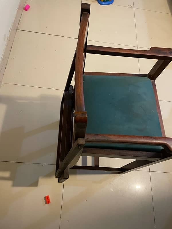 baby wooden high chair 2