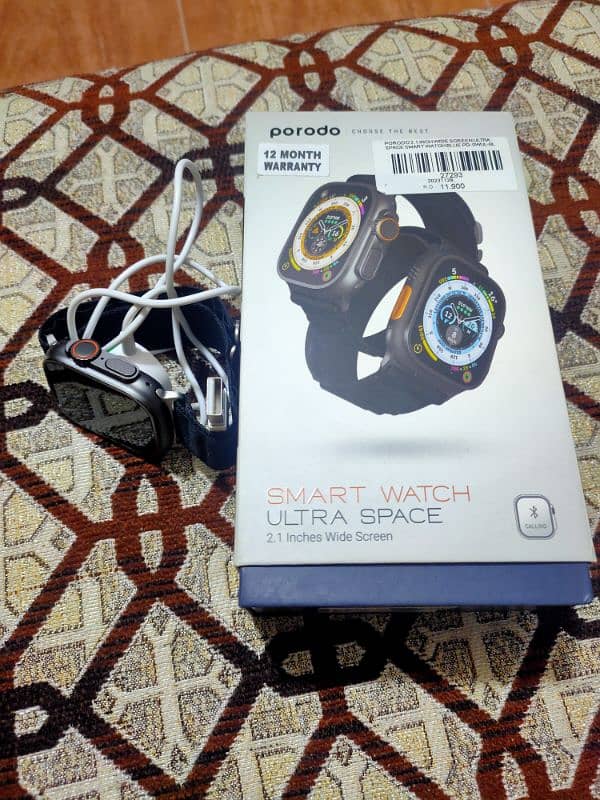 Porodo 2 Smart Watch Ultra Space 2.1inch 1