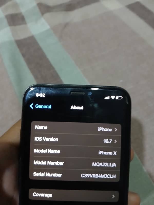 Iphone X PTA apporved 8