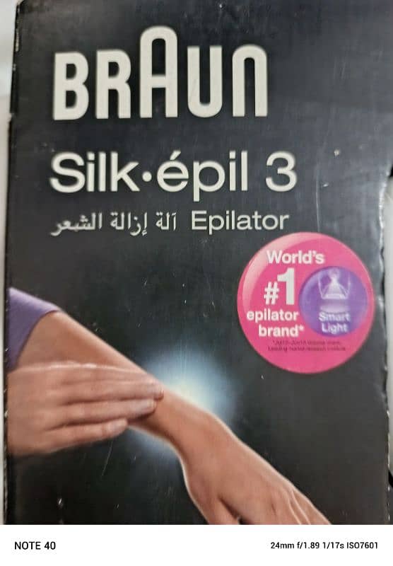 Braun Silk Epil 3 Epilator 5