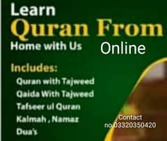 Learn Quran online with us