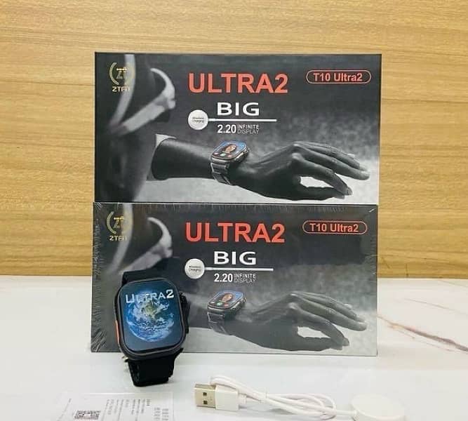 T10 Ultra 2 Smart Watch Wireless 2