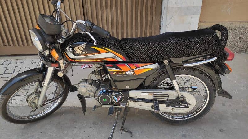 Honda CD 2022 model lush condition 1