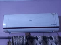 HAIER SPLIT AC with warranty of 10 years.