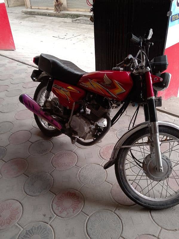 Honda CG 125 for sale. 2021 model 1