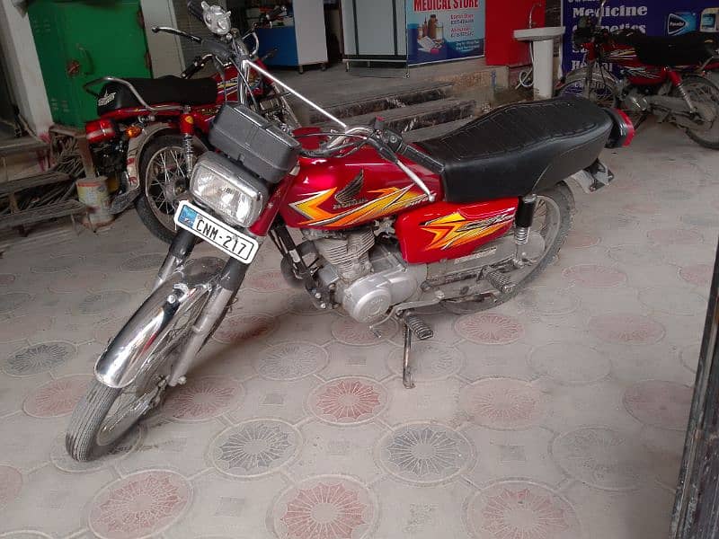 Honda CG 125 for sale. 2021 model 2