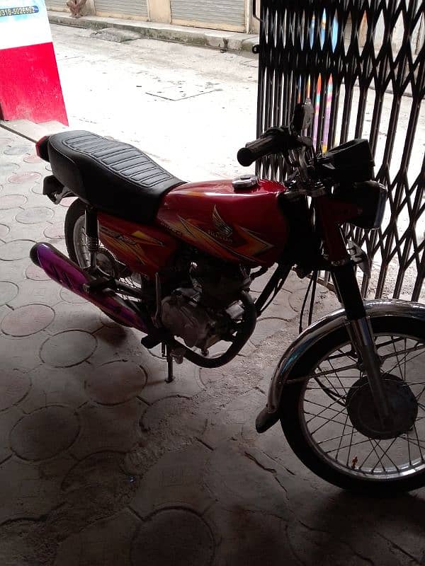 Honda CG 125 for sale. 2021 model 3