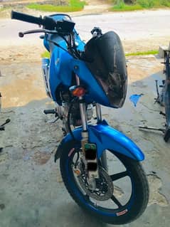 Yamaha YBR (2015) All Punjab registered  Golden Num