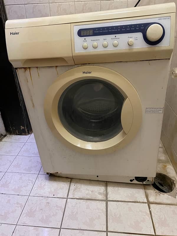 haier washing machine 1