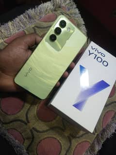 Vivo Y100 8+8 256 Complete Box