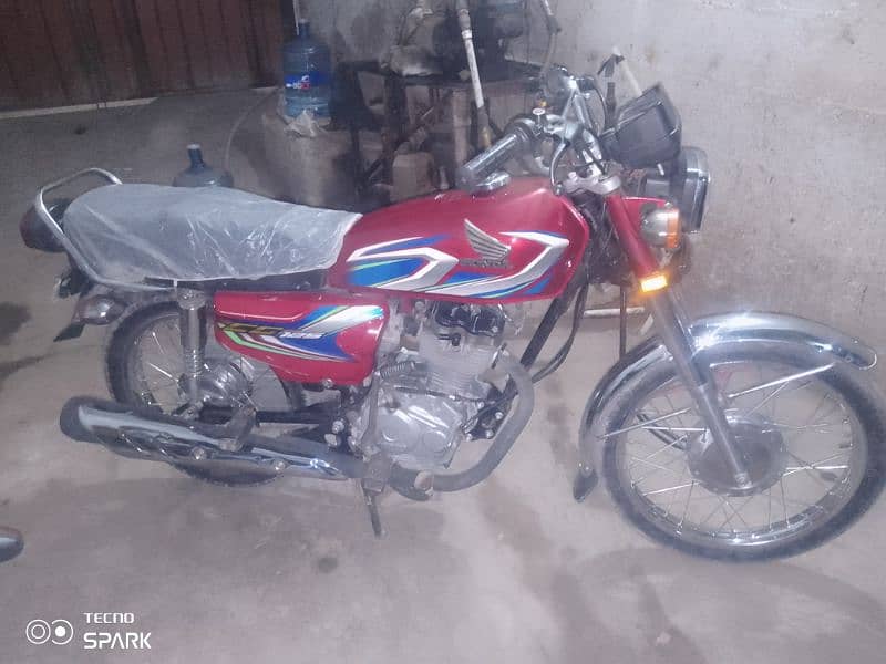 Honda 125 new condition 10