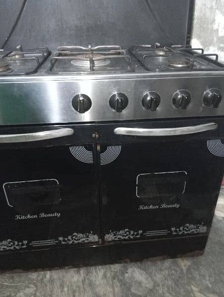 Cooking range without oven 4