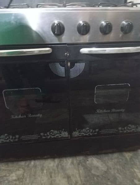 Cooking range without oven 6