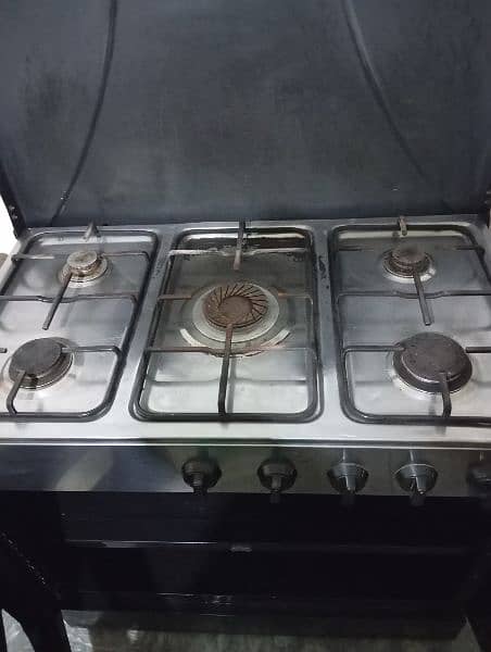 Cooking range without oven 8