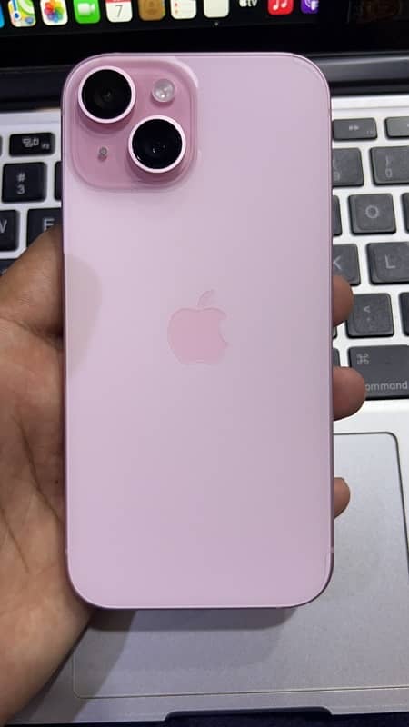 IPhone 15 Pink dual physical HK 3