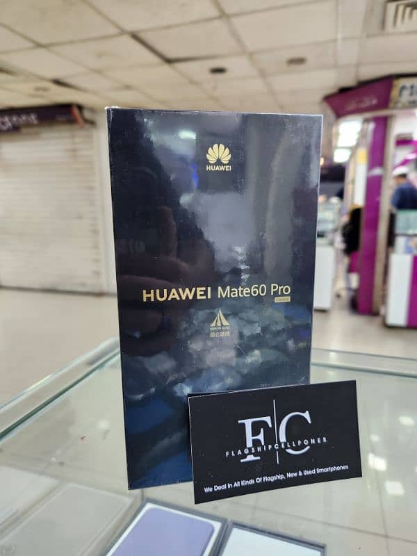 Huawei Mate 60 Pro Box Packed White Panda Color 1