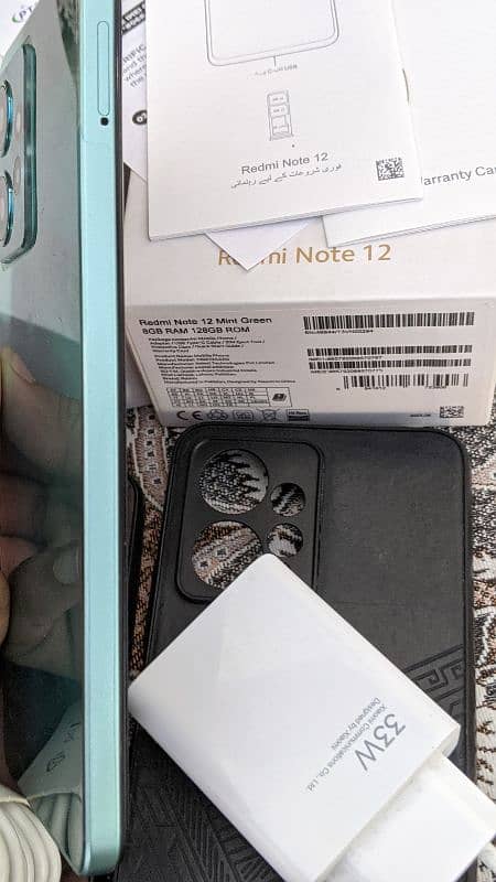 Redmi Note 12 complete box 2